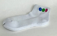 New:  Embroidered pickleball sock, single