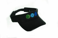 black visor with cool pb